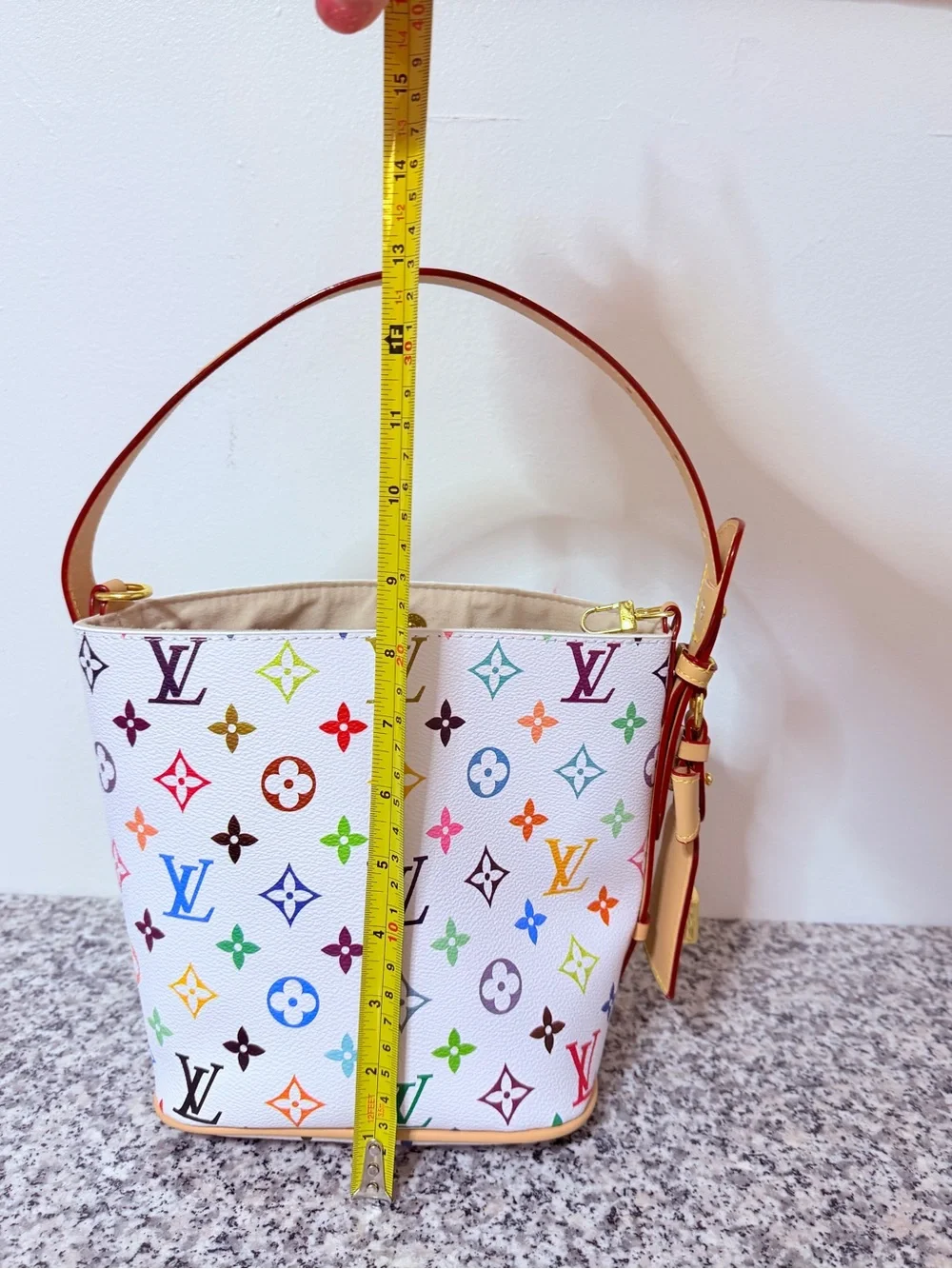 LV monogram bucket crossbody bag - Picture 8 of 11